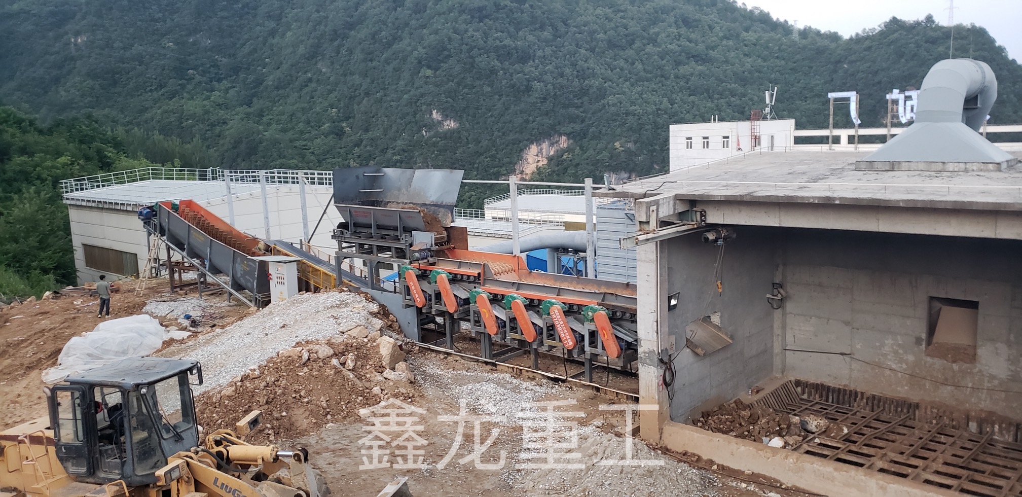 鎢礦泥石分離、洗礦生產(chǎn)線(xiàn)